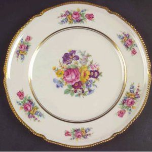 COPY - Castleton Rose 5 Luncheon Plate by CASTLETON CHINA